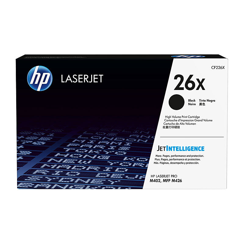 HP 26X Black High-Yield Toner Cartridge