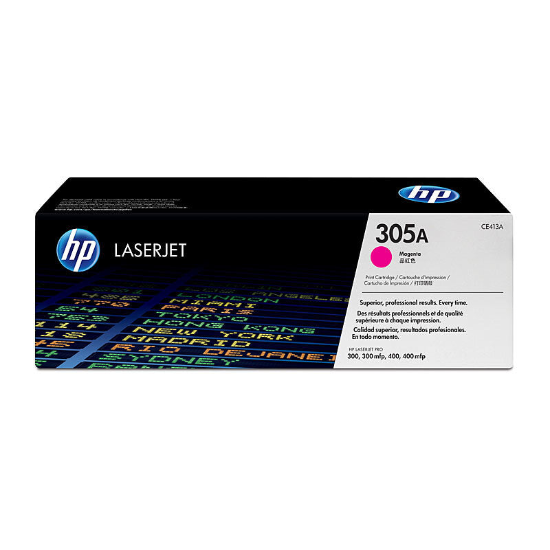 HP 305A CE413A — magenta toner retail packaging