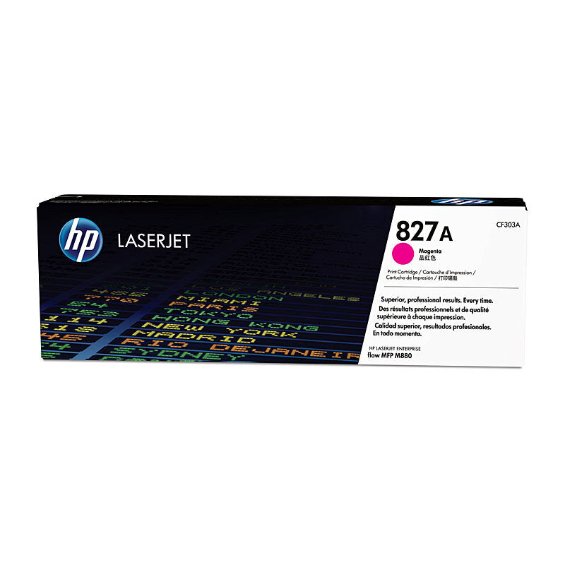 HP 827A CF303A — magenta toner retail packaging