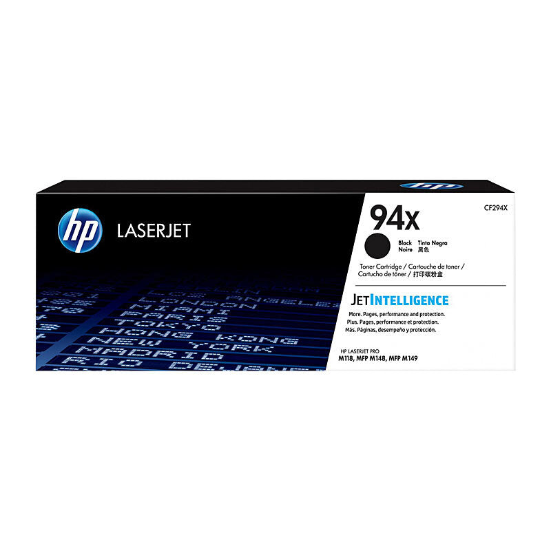 HP 94X CF294X — black toner retail packaging