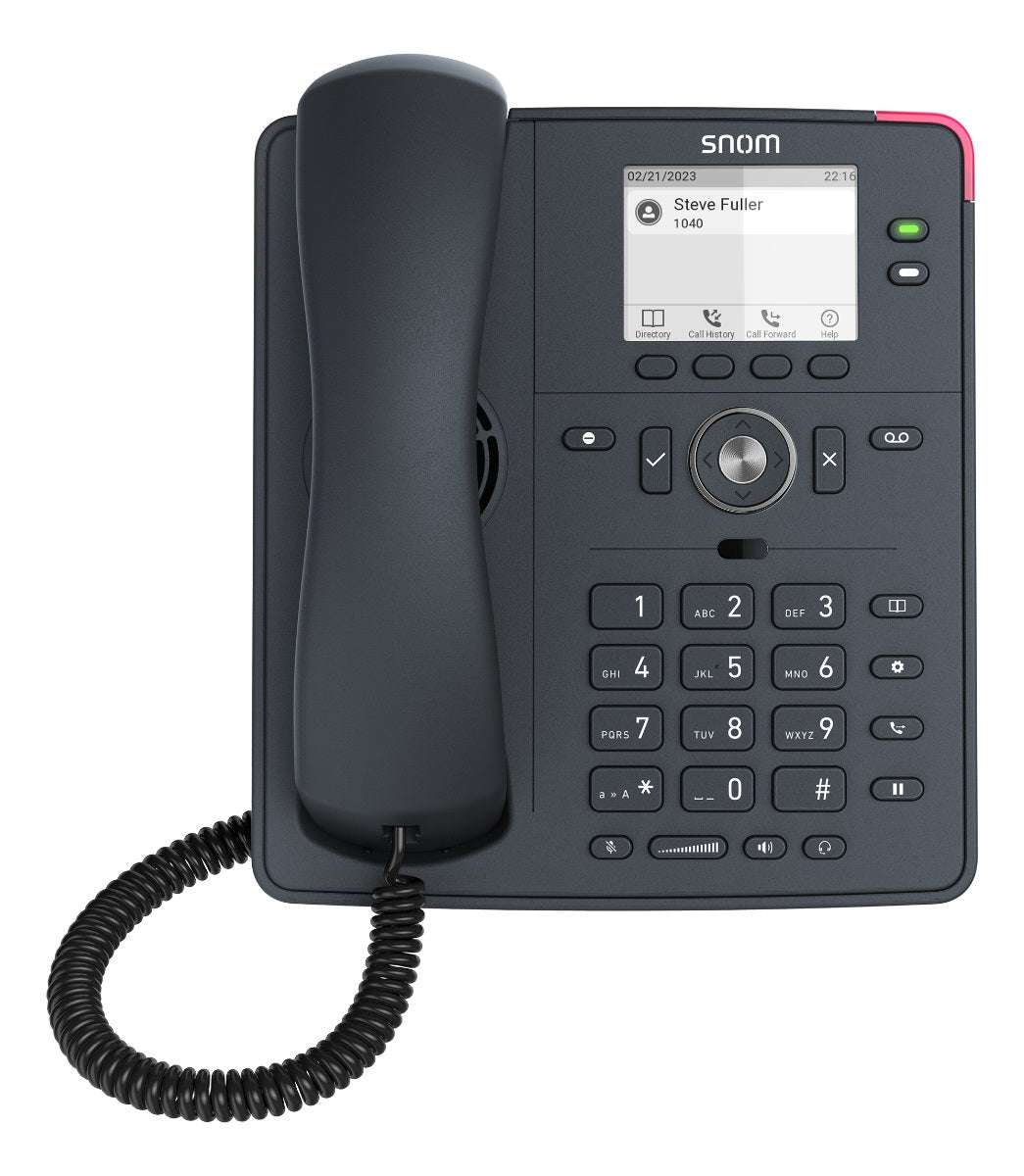 Snom D140 Desk Telephone, Po E, Hd Audio, Cost Effective, 2 Sip Identities, Low Power Consumption (Po E)