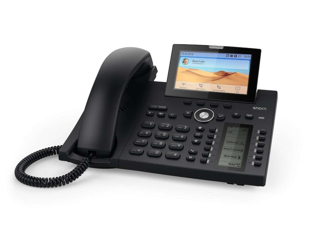 Snom D385 N 12 Line Professional Ip Phone, 4.3' Hi Res Display With Backlight