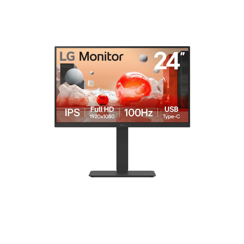 LG 24BA650-B | 24" FHD IPS Monitor | USB-C 65W PD | Speakers