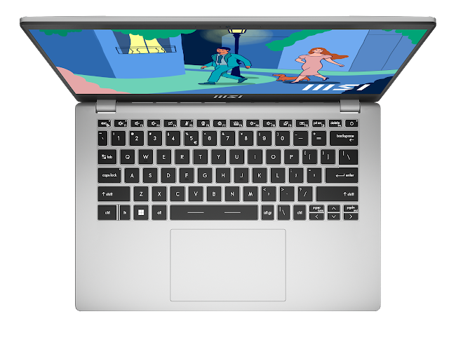 MSI Modern 14 C12M 14” FHD i5 16GB RAM 512GB Laptop - Urban Silver