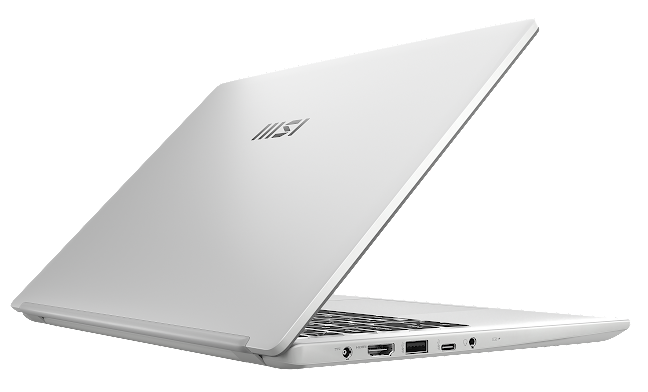 MSI Modern 14 C12M 14” FHD i5 16GB RAM 512GB Laptop - Urban Silver