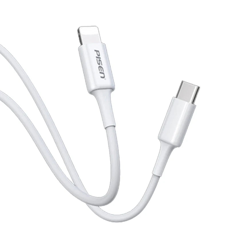 Pisen Mr White Lightning to USB-C PD Fast Charge Cable
