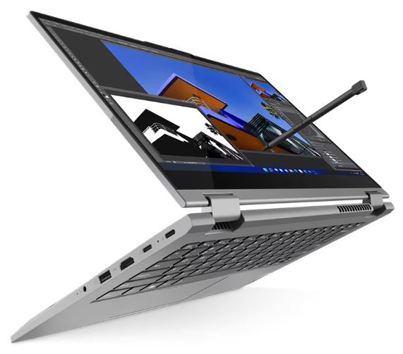 Lenovo Think Book 14 S Yoga G3 14' Fhd Touch Intel I5 1335 U 16 Gb 256 Gb Ssd Windows 11 Pro Iris Xe Graphics Wifi6 E Fingerprint Pen Flip 1 Yr Os 1.5kg