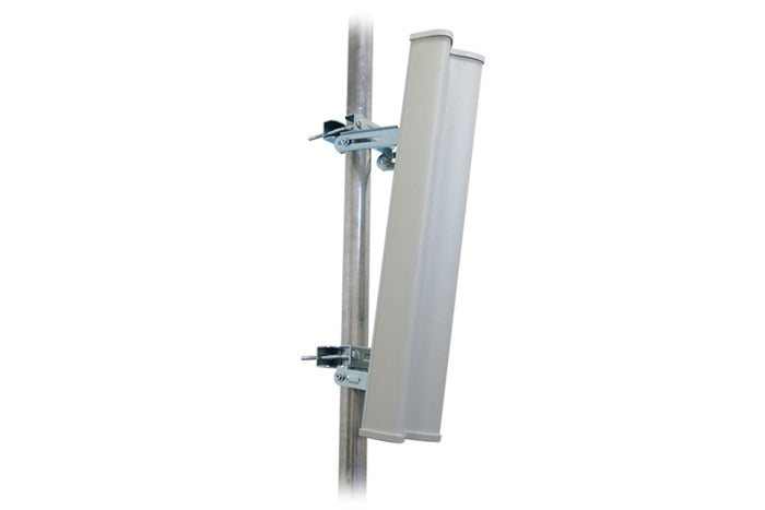 Outdoor antenna on a white background
