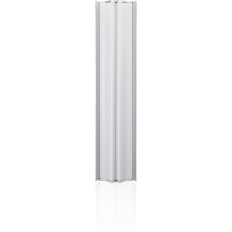 Metallic handheld device on a white background