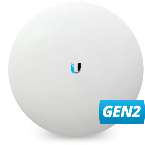 Ubiquiti NBE-5AC-GEN2 airMAX NanoBeam 5AC Gen2 | 5GHz | 10+km | 450+Mbps | UISP-Ready | 1Yr