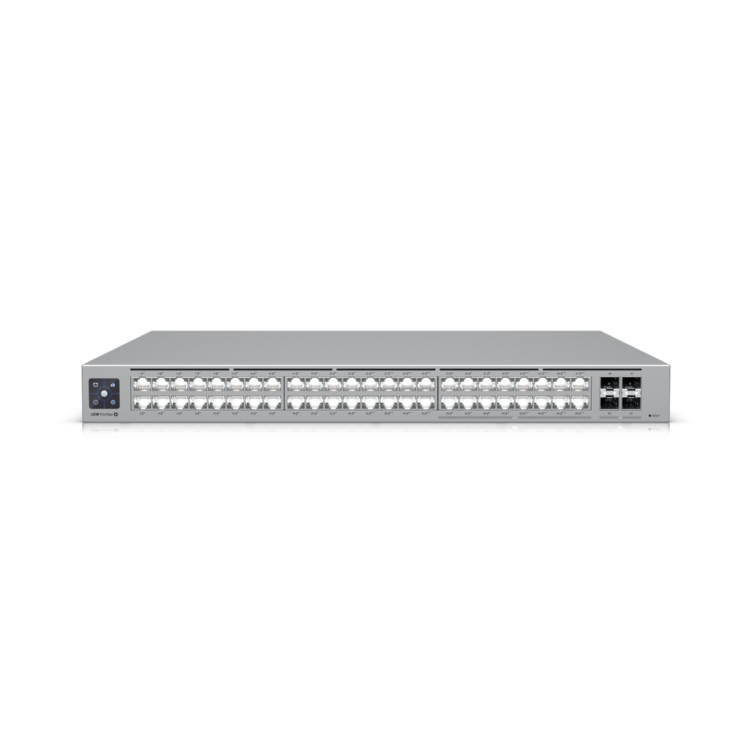 Ubiquiti USW-Pro-Max-48-PoE | 48-Port PoE++ Switch