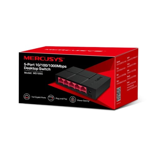 Mercusys MS105G | 5-Port Gigabit Switch