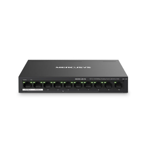 Mercusys MS110P | 10-Port PoE+ Switch