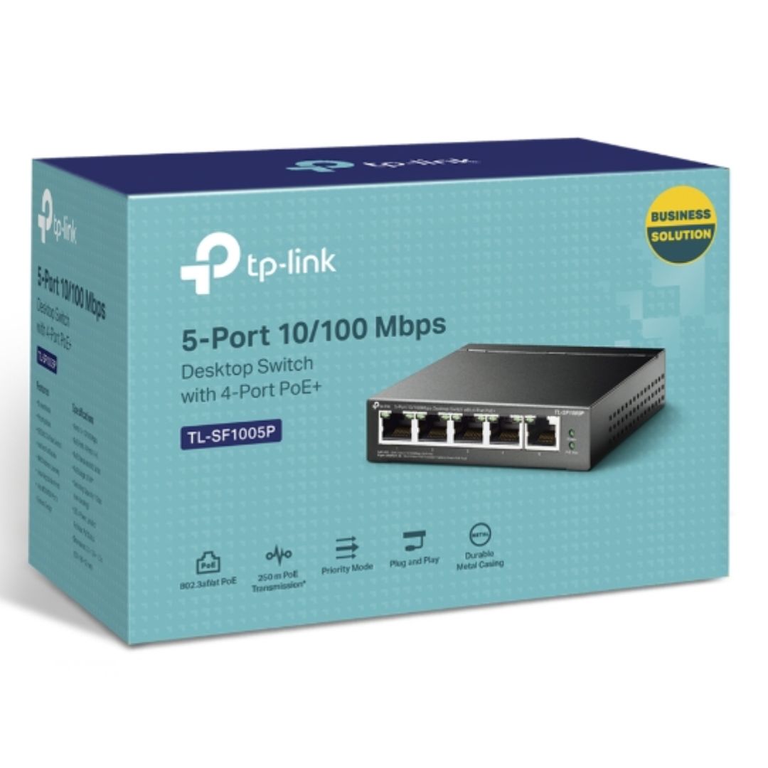 TP-Link TL-SF1005P | 5-Port PoE Switch