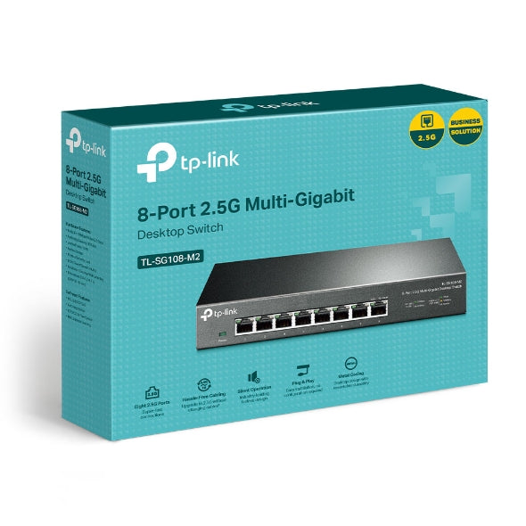 TP-Link TL-SG108-M2 8-Port 2.5G Switch 