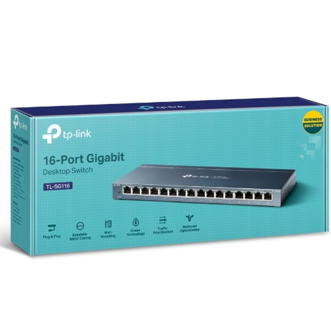 TP-Link TL-SG116 | 16-Port Gigabit Unmanaged Switch 