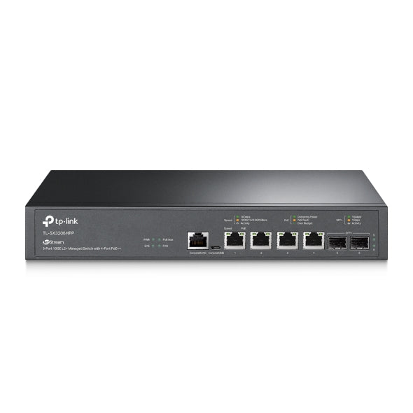 TP-Link SX3206HPP | 6-Port Managed PoE++ Switch