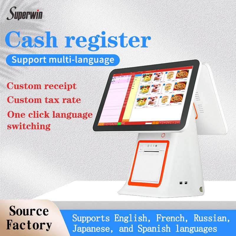 Export Pos systems English version cash register Android pos machine cash register