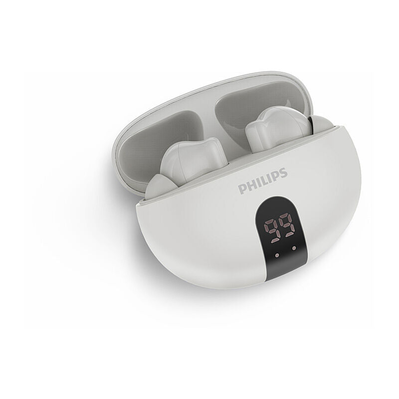 Philips Wireless Earbuds AI Mic - White