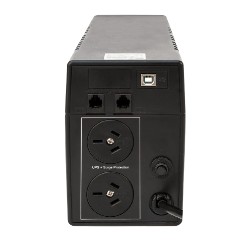 Power Shield Defender 650 Va Ups, Avr, Lcd Display, 2 Au Outlets, User Replaceable Batteries, 2 Year Warranty