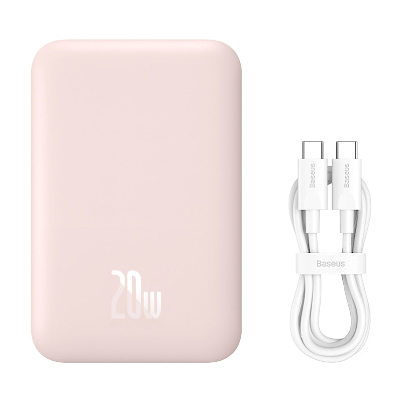 Baseus Magnetic Power Bank 20W 6000mAh Wireless External Battery