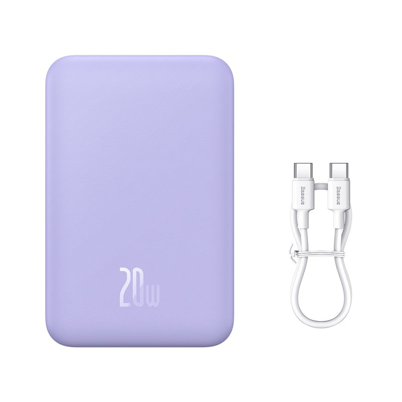 Baseus Magnetic Power Bank 20W 6000mAh Wireless External Battery