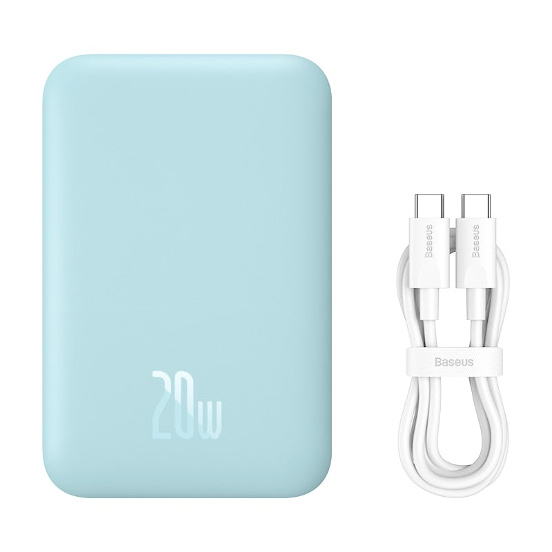 Baseus Magnetic Power Bank 20W 6000mAh Wireless External Battery