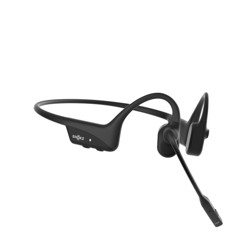 SHOKZ OpenComm 2 Bluetooth Headset 2025 - Black