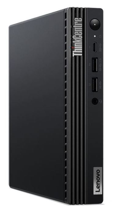 Lenovo ThinkCentre M70q G5 Tiny Desktop PC — Black Front View