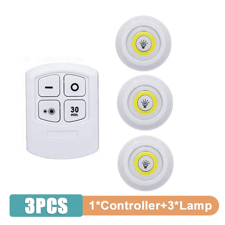 "UltraGlow 3W Cob LED Under Cabinet Light: Illuminate with Brilliance!"