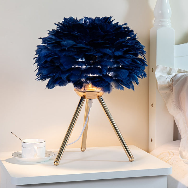 "Nordic Glow: LED Table Lamp for Indoor Romance"