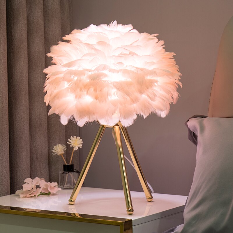 "Nordic Glow: LED Table Lamp for Indoor Romance"