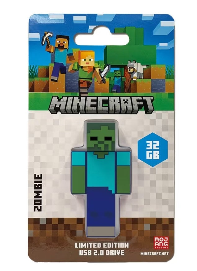 Verbatim Minecraft Zombie Collector's Edition USB Flash Drive