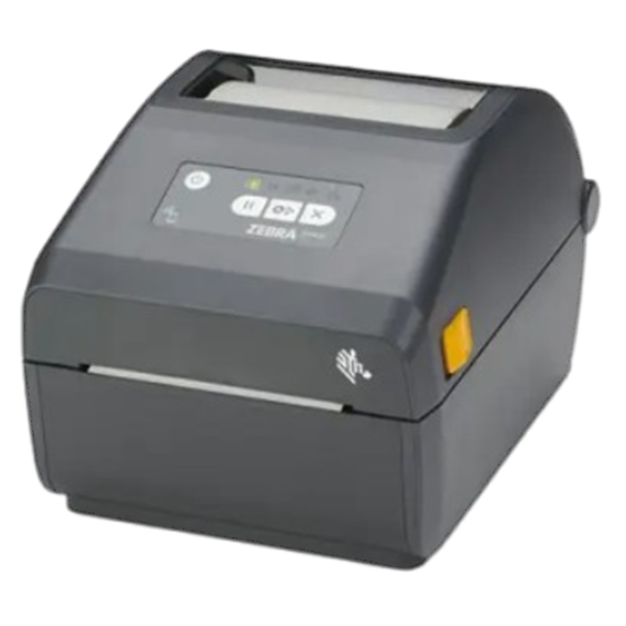 ZEBRA ZD421 label printer in a compact design with Ethernet and USB connectivity for efficient label production.